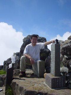 Top of Mt.Myoko.